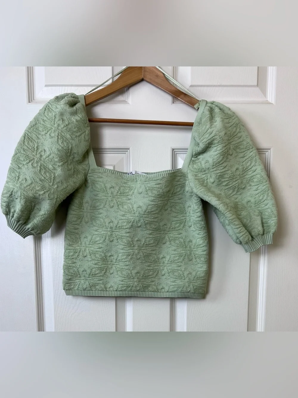 Zara Top Blouse Textured